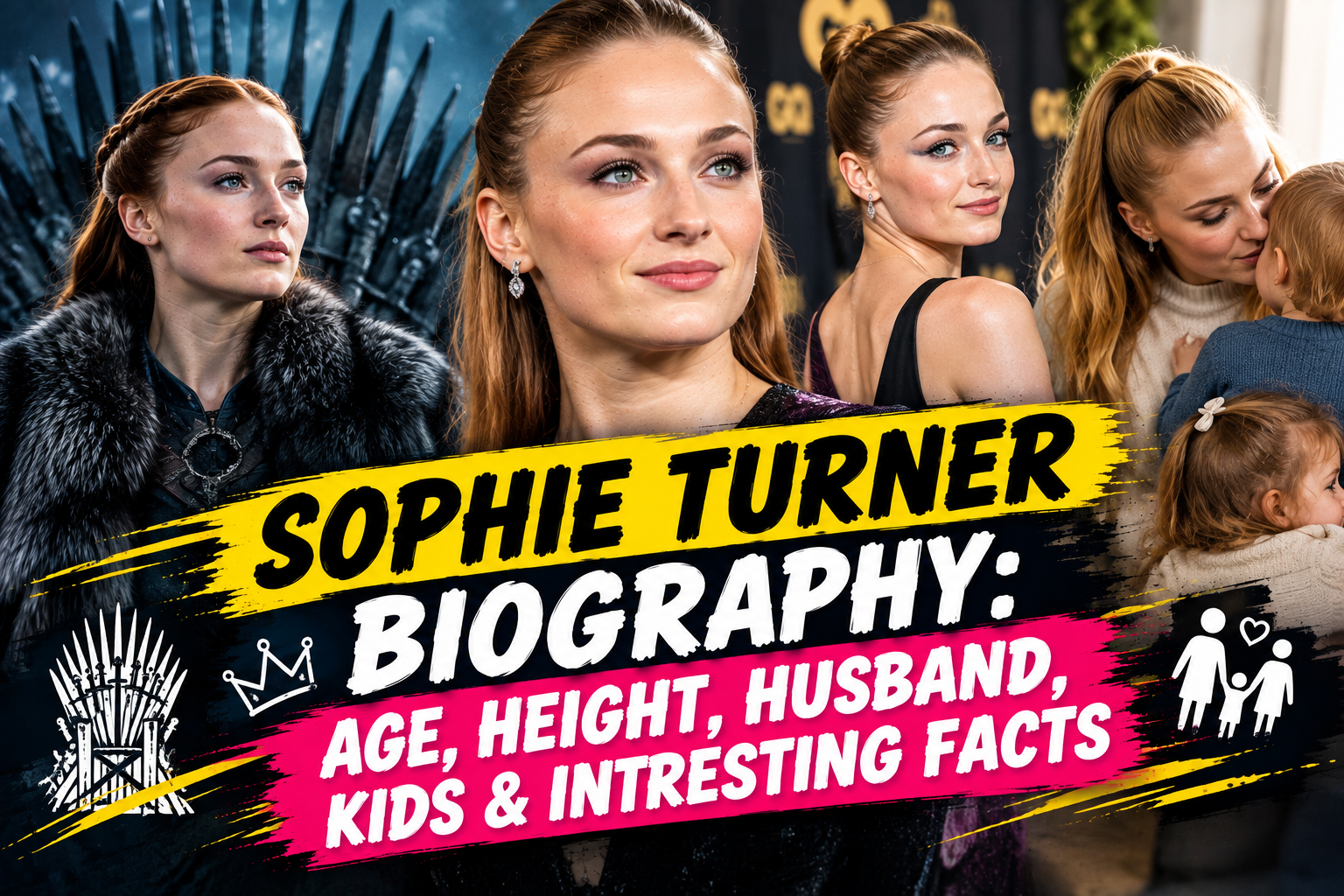 Sophie Turner: Age, Height, Husband, Kids & Intresting Facts